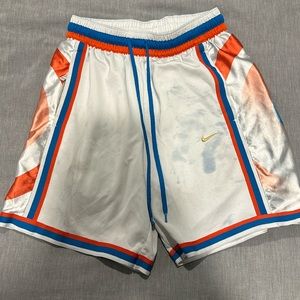 Worn Nike shorts